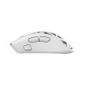 Гейминг мишка White Shark - Morien, безжична, оптична, бяла