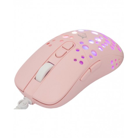 Гейминг мишка White Shark - Tristan 2, оптична, розова