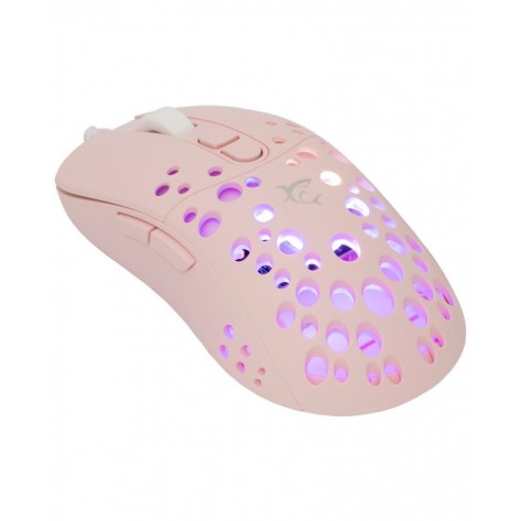 Гейминг мишка White Shark - Tristan 2, оптична, розова
