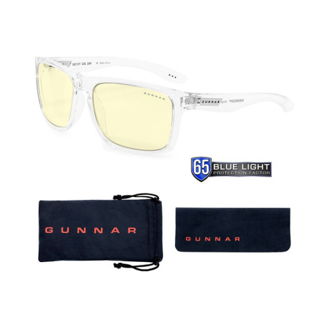 Гейминг очила Gunnar - Intercept, Amber, прозрачни