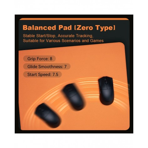 Гейминг подложка ATK - Sky Mini, M, мека, оранжева