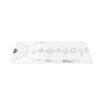 Гейминг подложка Dark Project – Terra Nova White, XL, мека, бяла