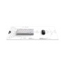 Гейминг подложка Dark Project – Terra Nova White, XL, мека, бяла