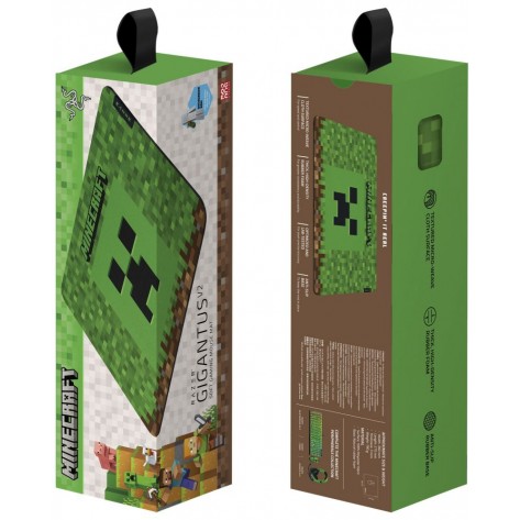 Гейминг подложка Razer - Gigantus V2, M, мека, Minecraft Edition