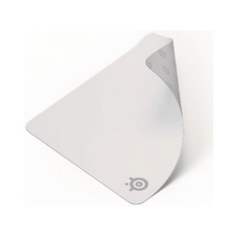 Гейминг подложка SteelSeries - QcK M, бяла