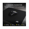 Гейминг подложка за мишка Corsair - MM Anti-Fray, XL, мека, черна