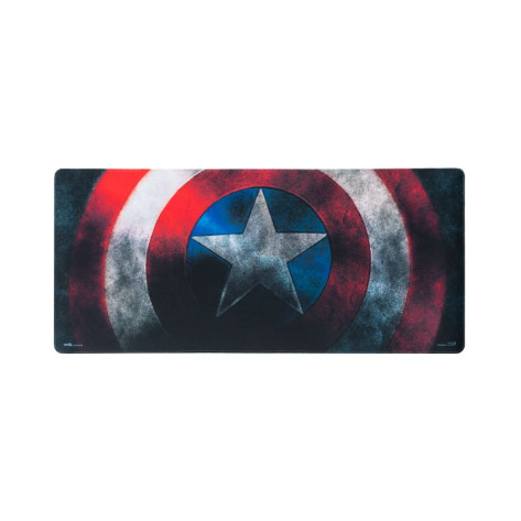 Гейминг подложка за мишка Erik - Captain America, XL, мека, многоцветна