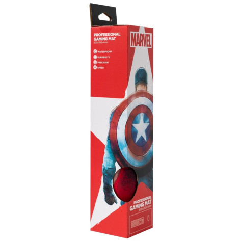 Гейминг подложка за мишка Erik - Captain America, XL, мека, многоцветна