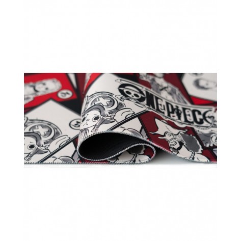  Гейминг подложка за мишка Erik - One Piece, XL, мека, червена