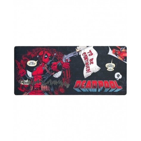 Гейминг подложка за мишка Grupo Erik - Deadpool Marvel, XL, мека, черна