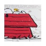 Гейминг подложка за мишка Grupo Erik - Snoopy, XL, мека, бяла