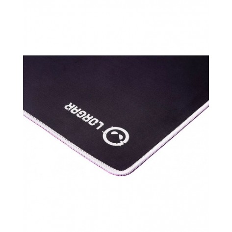 Гейминг подложка за мишка Lorgar - Legacer 753, L, мека, черна/лилава