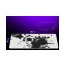 Гейминг подложка за мишка Lorgar - MPA14XL, 90 x 40 cm, мека, черна/бяла