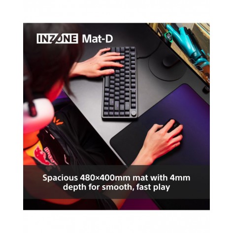 Гейминг подложка за мишка, Sony INZONE Mat-D, Developed with Fnatic, High-Speed Glide