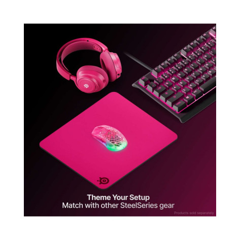 Гейминг подложка за мишка Steelseries - QcK Heavy, L, Magenta