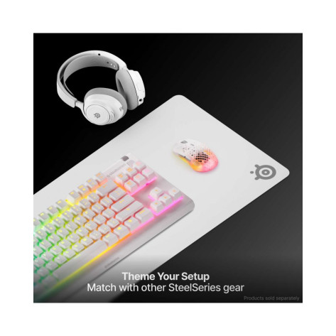 Гейминг подложка за мишка Steelseries - QcK Heavy, XXL, White