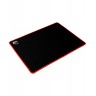 Гейминг подложка за мишка White Shark - RED KNIGHT, L, мека, черна/червена