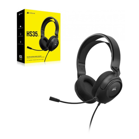 Гейминг слушалки Corsair – HS35 v2, Carbon
