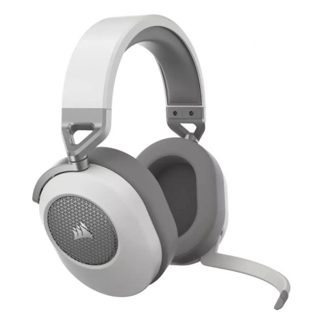 Гейминг слушалки Corsair – HS65, безжични, бели