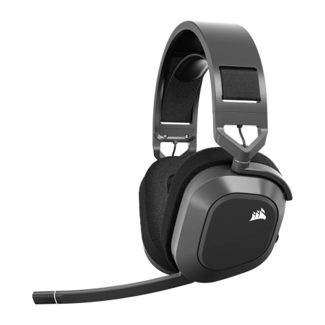 Гейминг слушалки Corsair – HS80 MAX, безжични, сиви
