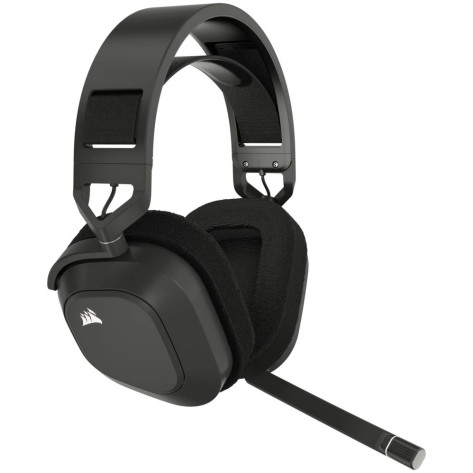 Гейминг слушалки Corsair – HS80 MAX, безжични, сиви