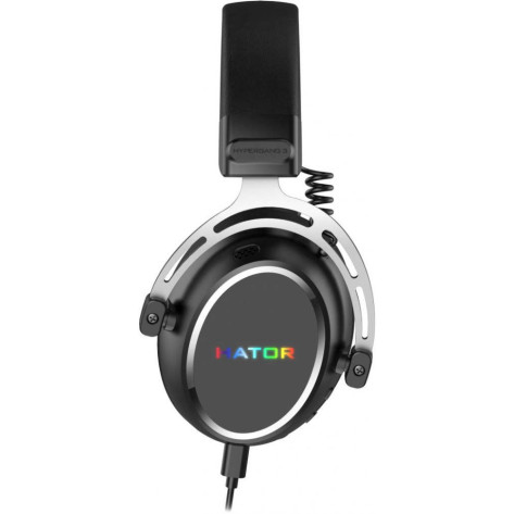 Гейминг слушалки Hator - Hypergang 3 USB, 7.1 Surround, Hi-Res, черни
