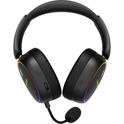 Гейминг слушалки HATOR - Phoenix 2 Wireless, безжични, черни