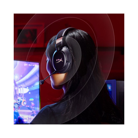 Гейминг слушалки HyperX - Cloud Flight 2, RGB, безжични, черни