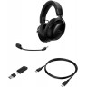 Гейминг слушалки HyperX - Cloud III S, безжични, черни