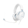 Гейминг слушалки HyperX - Cloud III, жични, бели/сини