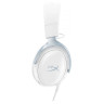 Гейминг слушалки HyperX - Cloud III, жични, бели/сини