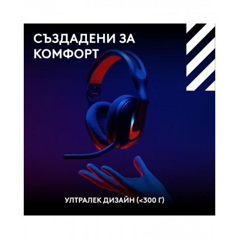 Гейминг слушалки Logitech - Astro A20 X, безжични, черни