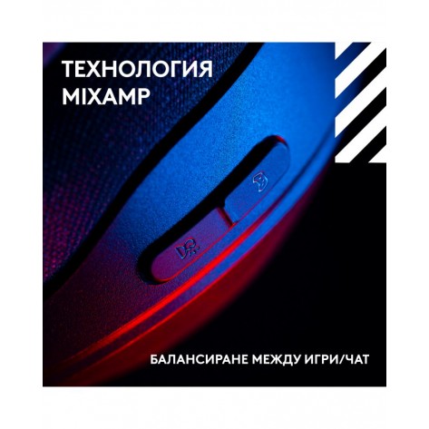 Гейминг слушалки Logitech - Astro A20 X, безжични, черни