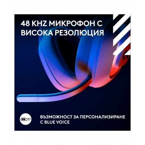 Гейминг слушалки Logitech - Astro A20 X, безжични, бели