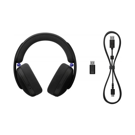 Гейминг слушалки Logitech - G325 Lightspeed, TWS, PC/Android/Switch2/PS5, черни