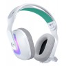 Гейминг слушалки Logitech - G522, безжични, бели