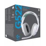 Гейминг слушалки Logitech - G522, безжични, бели