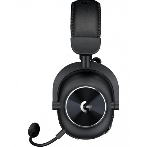 Гейминг слушалки Logitech - PRO X 2, безжични, стойка, черни