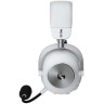 Гейминг слушалки Logitech - Pro X3 Lightspeed, безжични, бели