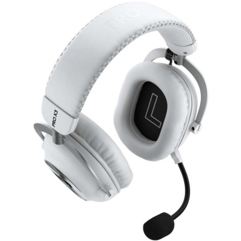 Гейминг слушалки Logitech - Pro X3 Lightspeed, безжични, бели