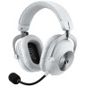 Гейминг слушалки Logitech - Pro X3 Lightspeed, безжични, бели