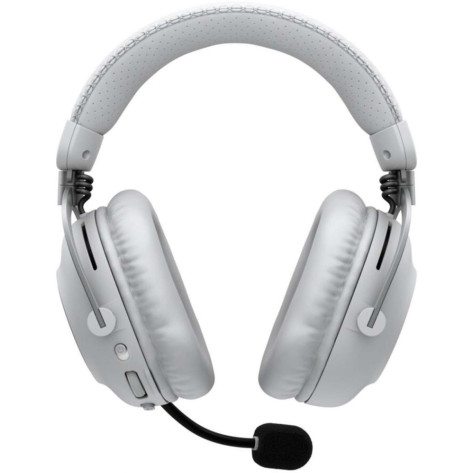 Гейминг слушалки Logitech - Pro X3 Lightspeed, безжични, бели