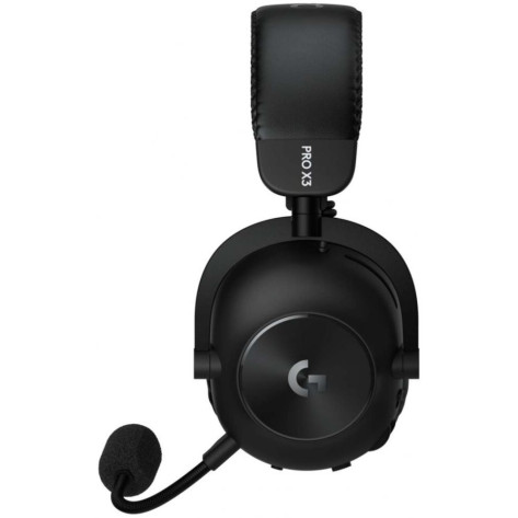 Гейминг слушалки Logitech - Pro X3 Lightspeed, безжични, черни
