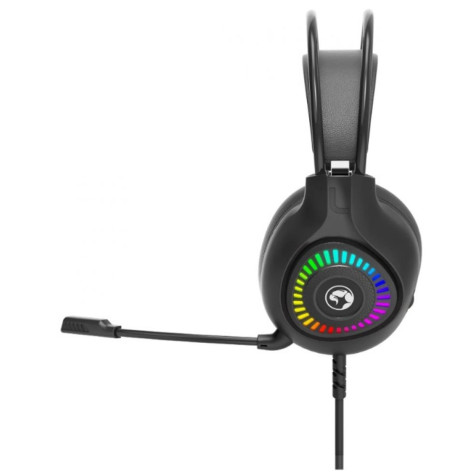 Гейминг слушалки Marvo - H8325 RGB, черни