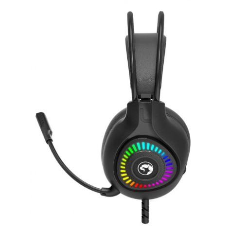 Гейминг слушалки Marvo - H8325 RGB, черни
