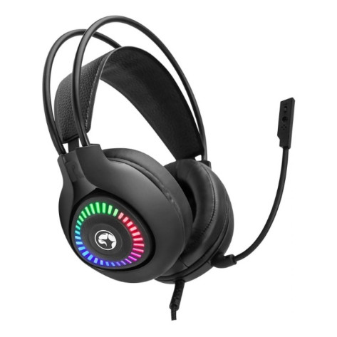 Гейминг слушалки Marvo - H8325 RGB, черни