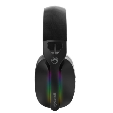 Гейминг слушалки Marvo - Pulz 70S 7.1 RGB, черни