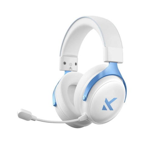 Гейминг слушалки MCHOSE - V9 Pro Steel, безжични, бели