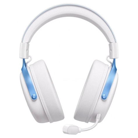 Гейминг слушалки MCHOSE - V9 Pro Steel, безжични, бели