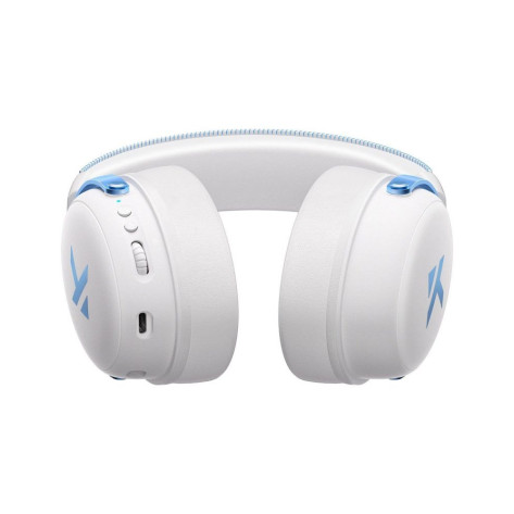 Гейминг слушалки MCHOSE - V9 Pro Steel, безжични, бели